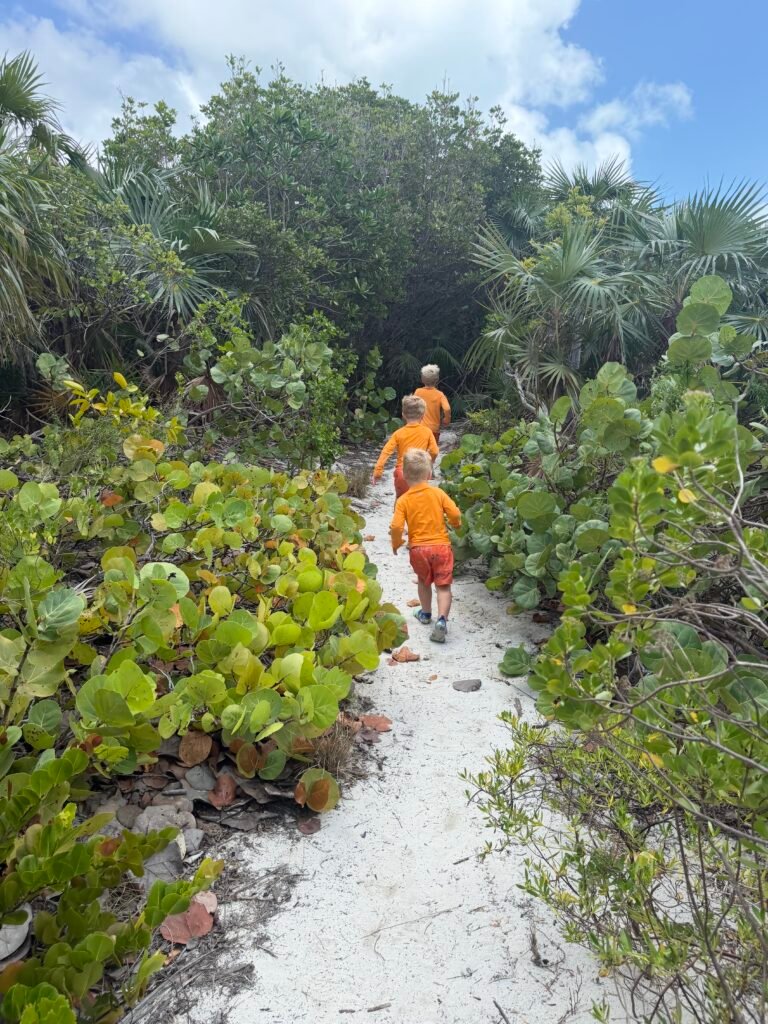 The boys leading the way