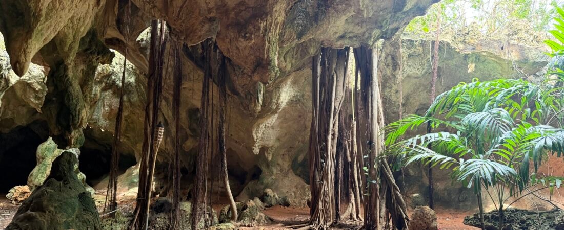 Sailing to Long Island, Bahamas: Hamilton Caves and Dean’s Blue Hole