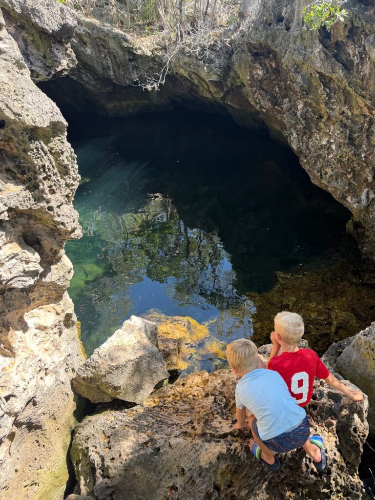 Exploring the Shrimp Hole