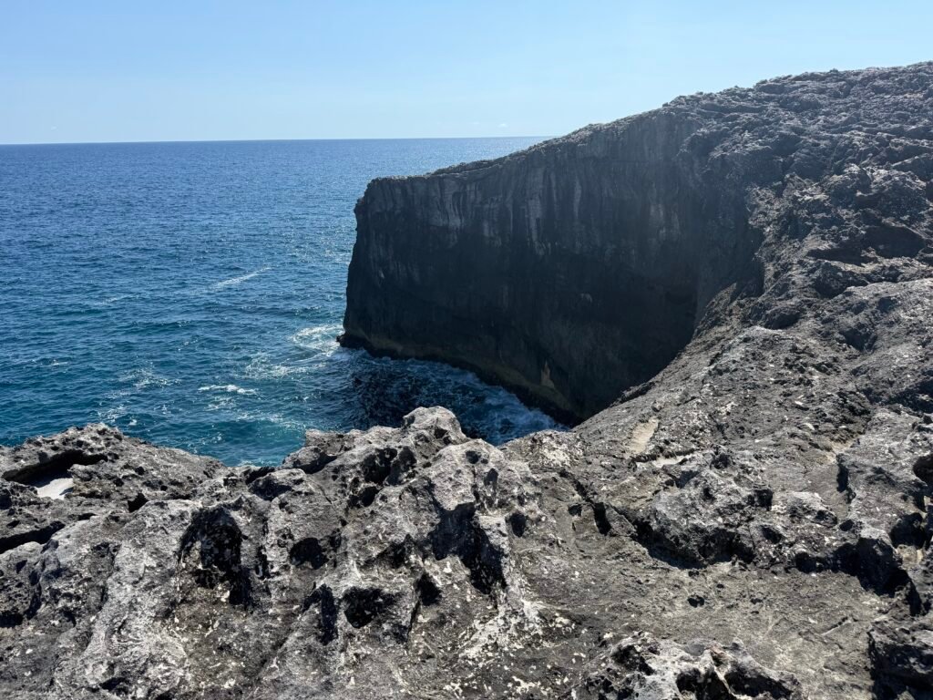 The rugged northern coastline